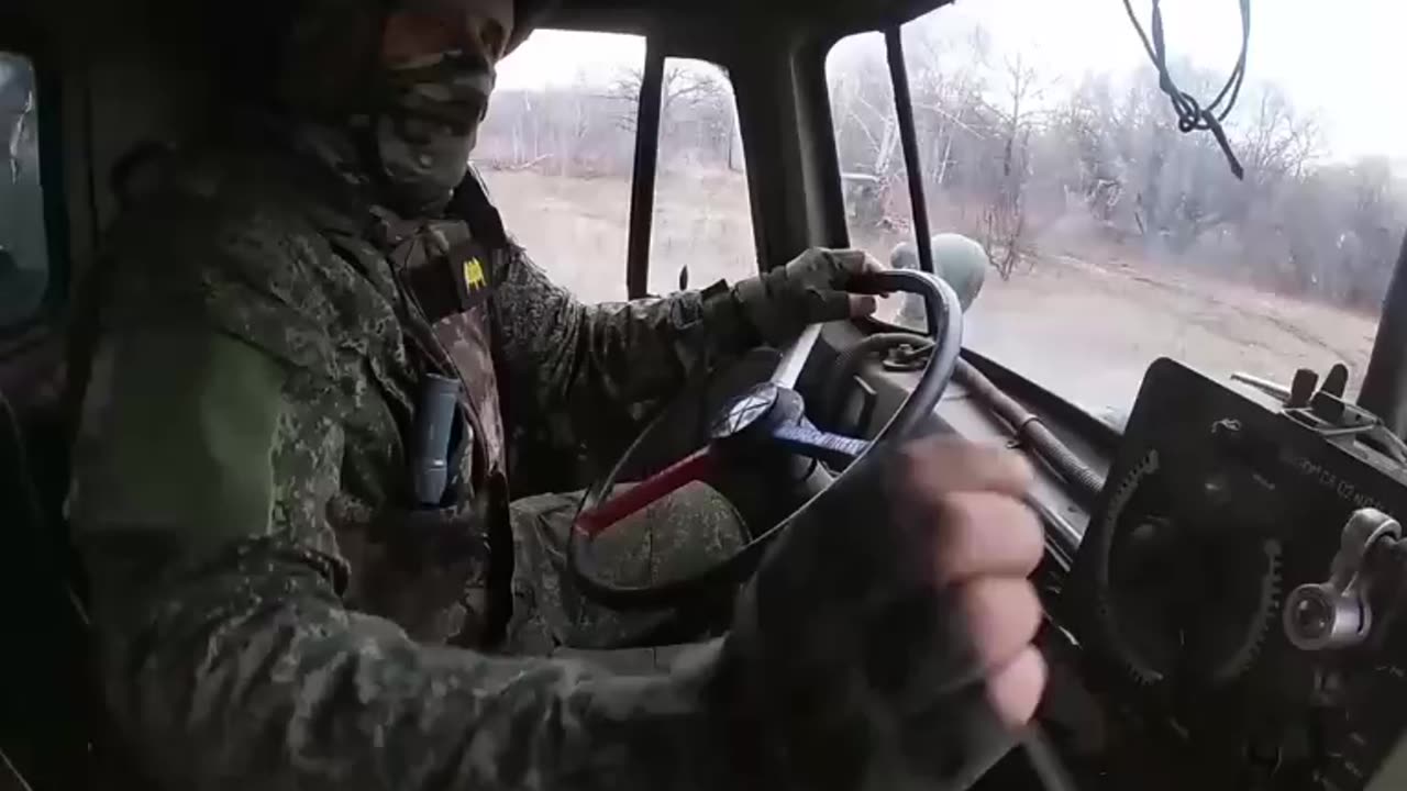 BM-21 Grad artillery units during fire missions