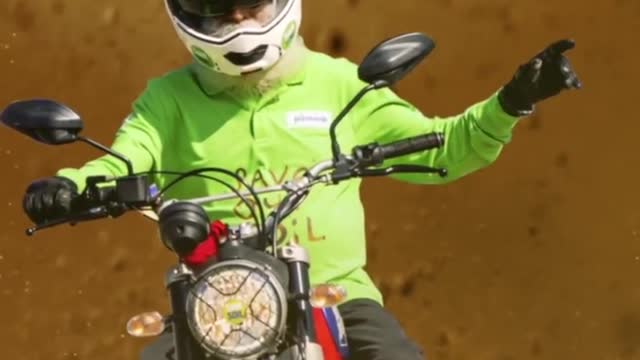 Today Sadhguru's Start 100 day Motorbike riding for SAVE SOIL #sadhguru #shorts #short #savesoil