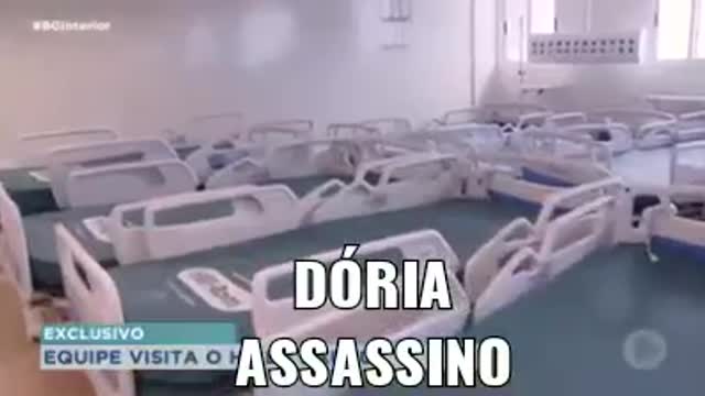 Crime de Governadores no Brasil - Hospitais sem uso.