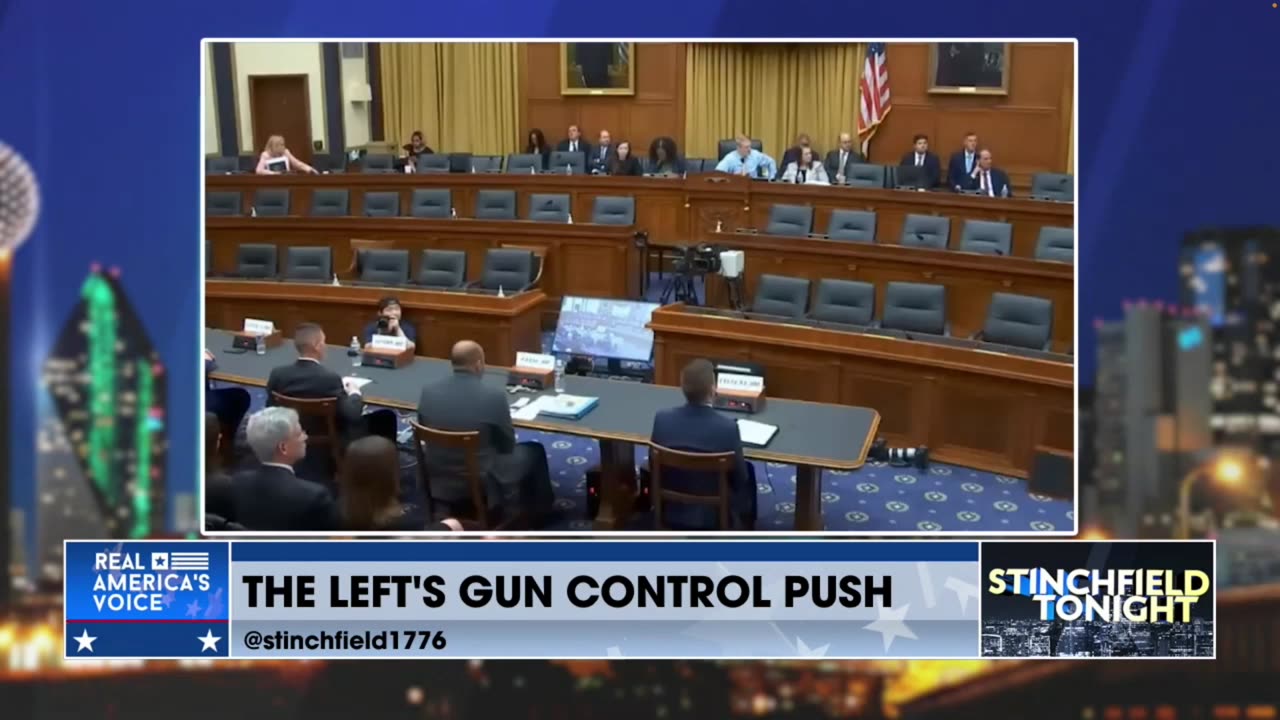On Stinchfield Tonight on Real America’s Voice: Discussing The Left's Gun Control Push