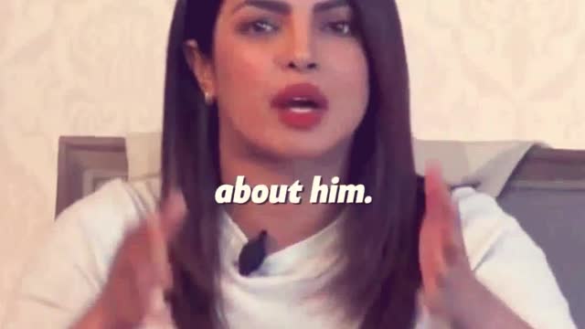 Priyanka Chopra Powerful Speech | Motivational Short Video in English |WhatsApp Status Video |Shorts