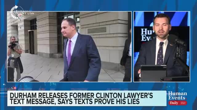 BREAKING! Durham releases text messages shows Clinton lawyer lied to FBI in writing