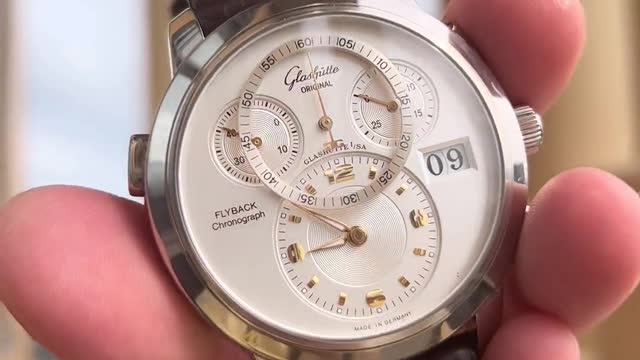 Take a look at this Glashütte watch