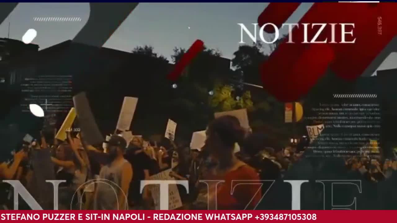 DIRETTA LIVE STREAMING: CON ALBERTO CONTRI - STEFANO PUZZER E SIT-IN NAPOLI