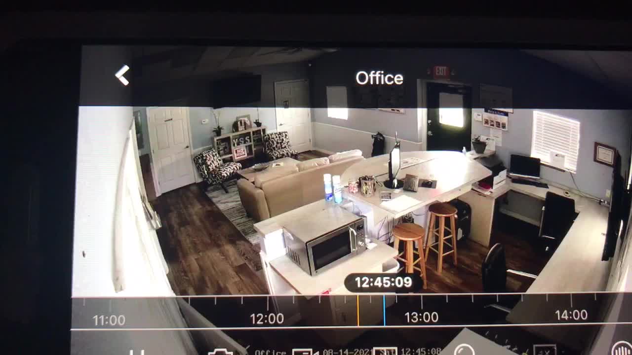 08/14/21 @ 10:38 AM to 10:39 AM