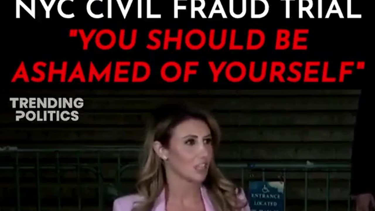 She lays this out brilliantly. Absolutely no fraud (trump)