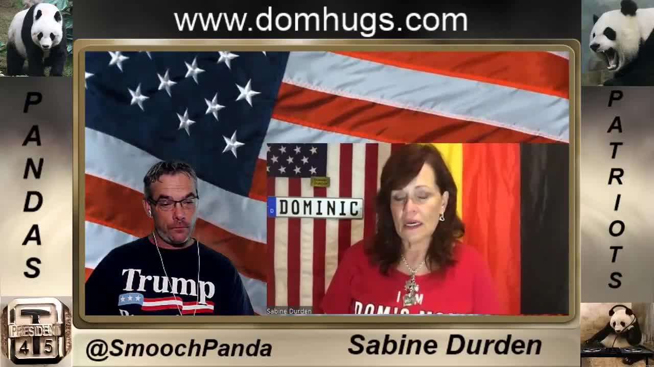 Sabine on Panda's Patriots