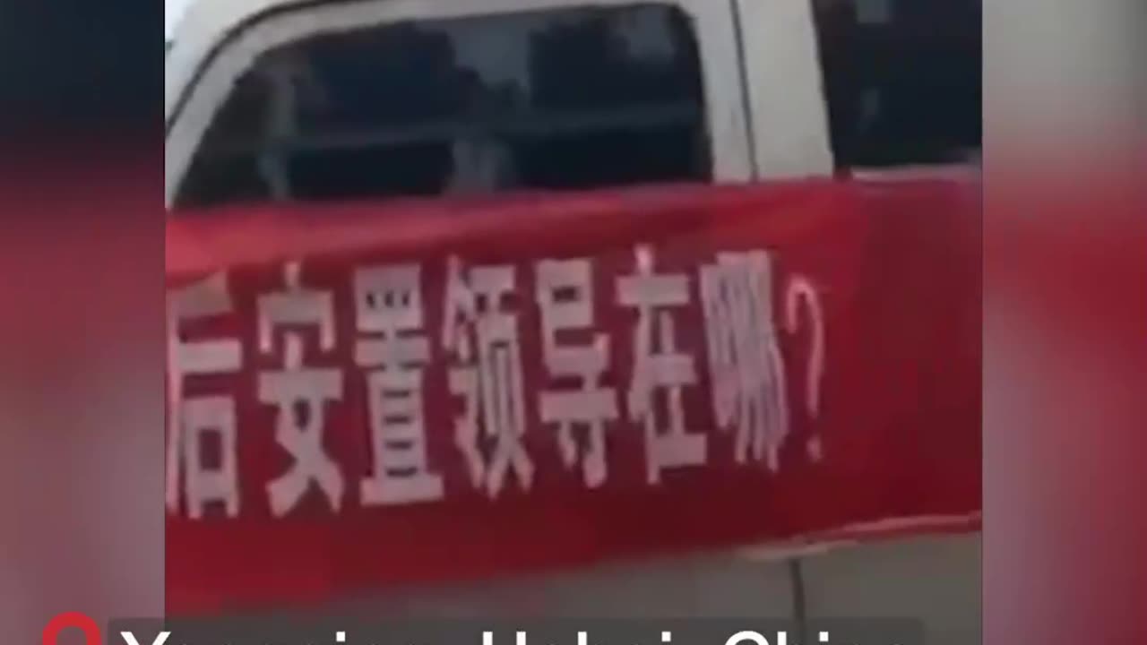 Flood Victims Gathering in Protest and Demanding Compensation for the Losses
