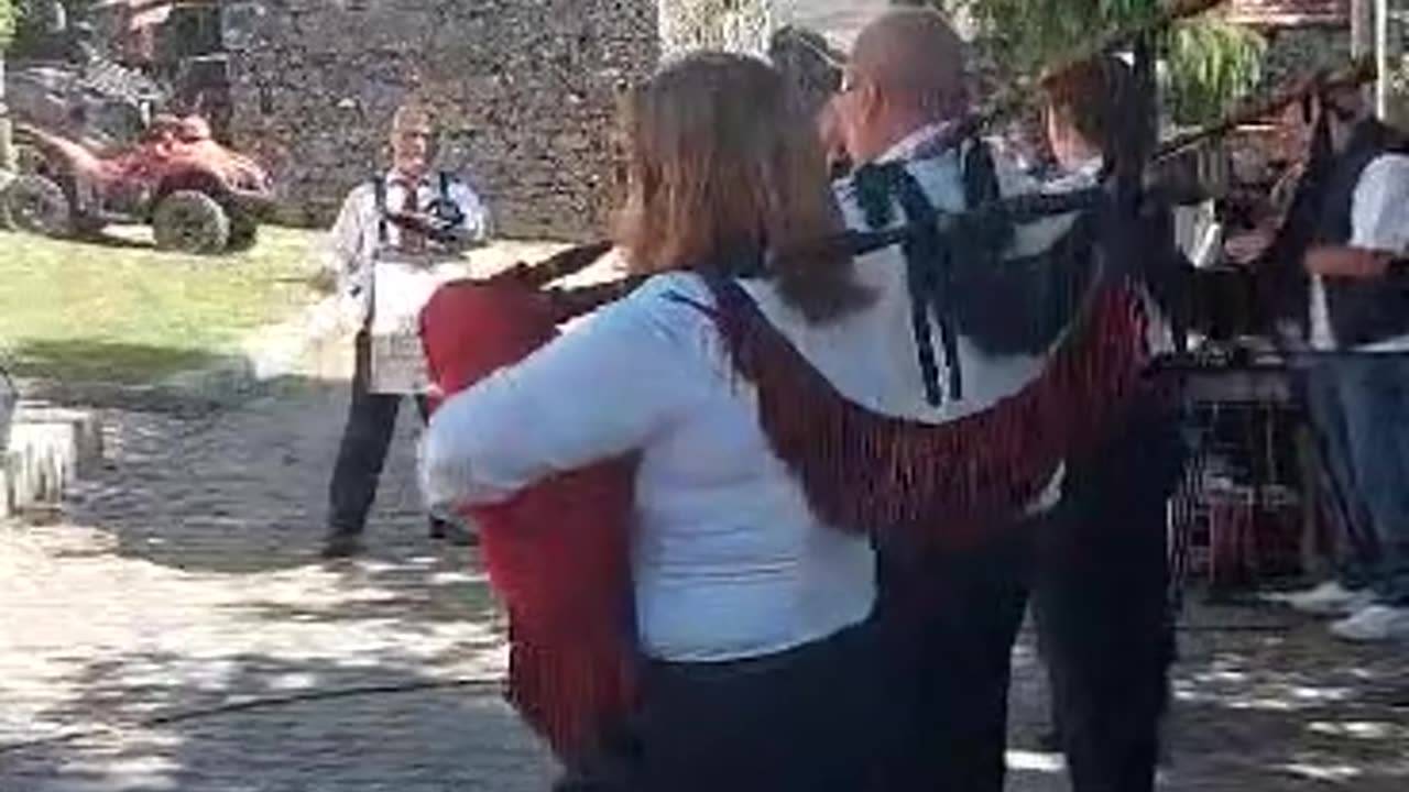 Grupo de Gaiteiros na Branda de Travassos, Parada do Monte, Melgaço, 2023.