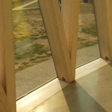 One sided see-through glass!