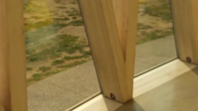 One sided see-through glass!