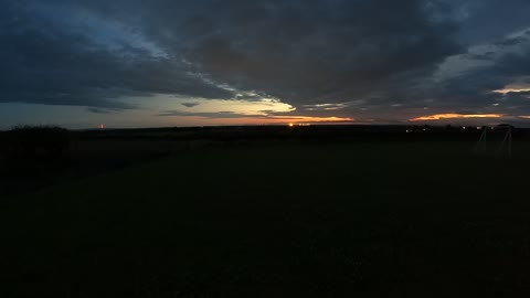 Nightlapse of the sky Cumbria. UK 2021