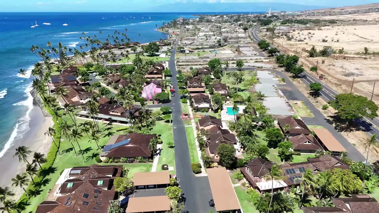 Lahaina Maui Update - Full DRONE Tour - October 2024 - How Many Homes have been ReBuilt