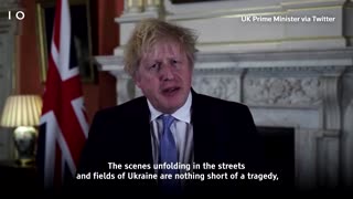 UK's Johnson appeals to Russians