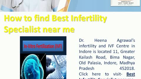 Who needs an In-Vitro Fertilization - IVF Centre in Indore