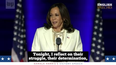 English speach! KAMALA HARRIS Victory