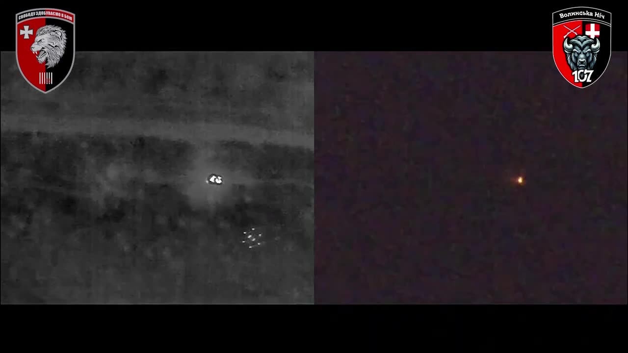 Ukrainian Baba Yaga Heavy Bomber Drone Working Overnight