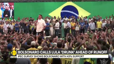 Brazil: Bolsonaro calls Lula 'drunk' ahead of runoff | Latest World News | English News | WION