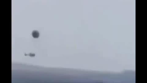 TWO HELICOPTERS CHASE A UFO