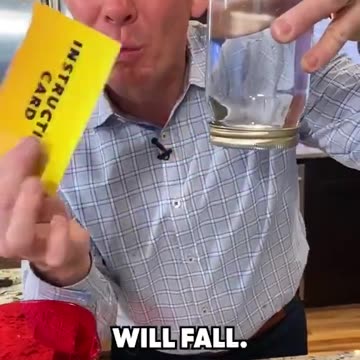 The Levitating Water Experiment.... What's the secret?