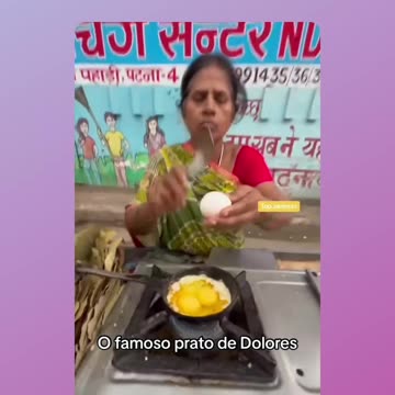 Omelete da Dolores Quebra Ovos - DUBAI STREET FOOD