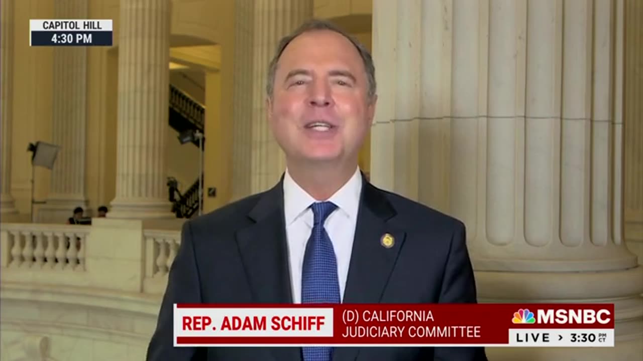 'You Could Really See His Bias': Schiff Claims Durham Tried To 'Downplay' Trump-Russia Allegations