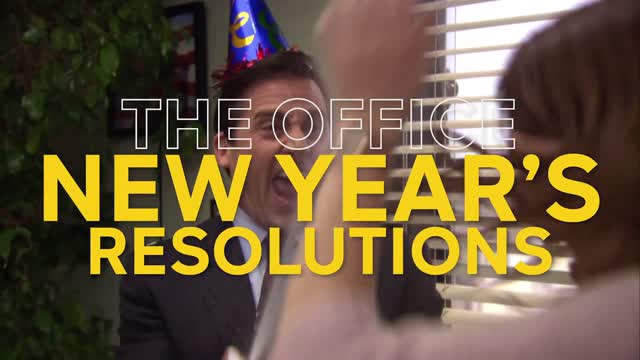 The Office New Year's Resolutions