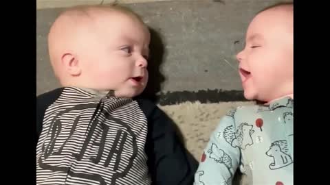 Funny Baby Siblings Trouble Maker - Funny Baby Video