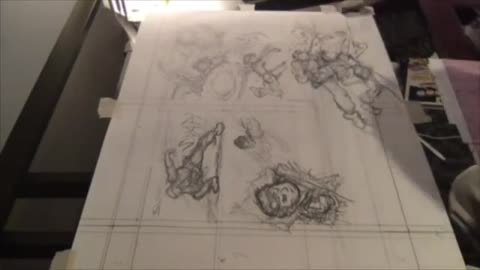 Penciling Pages 108-109