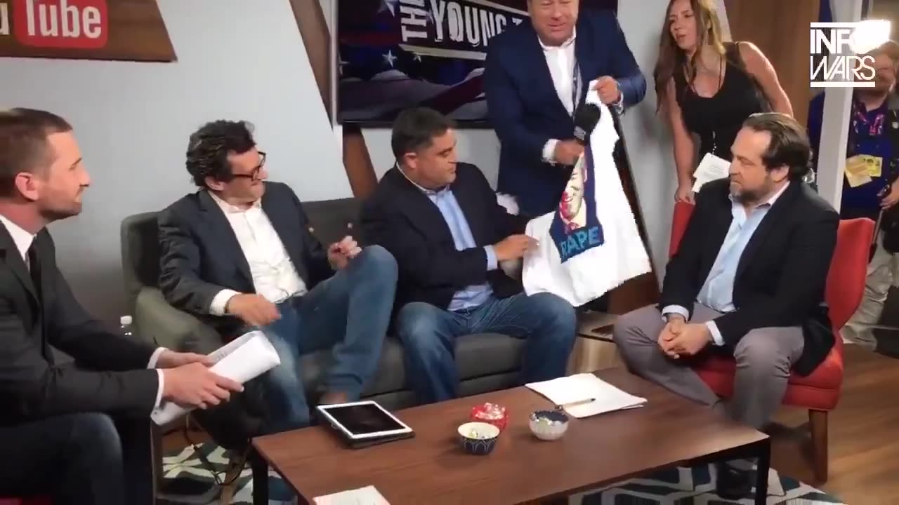 Young Turks Savage Meet up with Alex Jones goes Viral