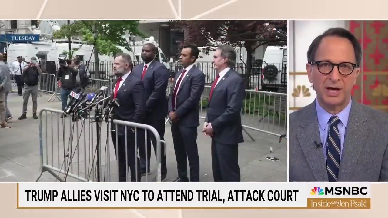 Democratic congressman reveals 'most shocking' thing Republican said outside Trump trial
