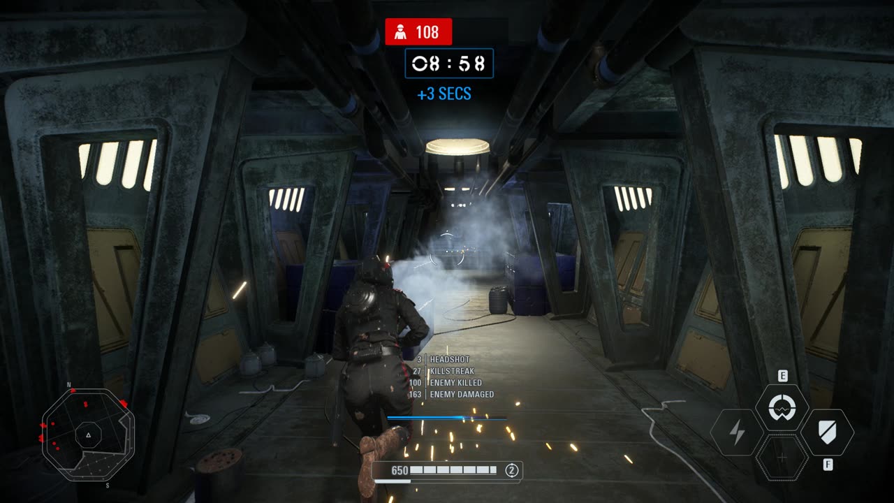 SWBF2 2017: Arcade Onslaught Iden Versio Endor Gameplay