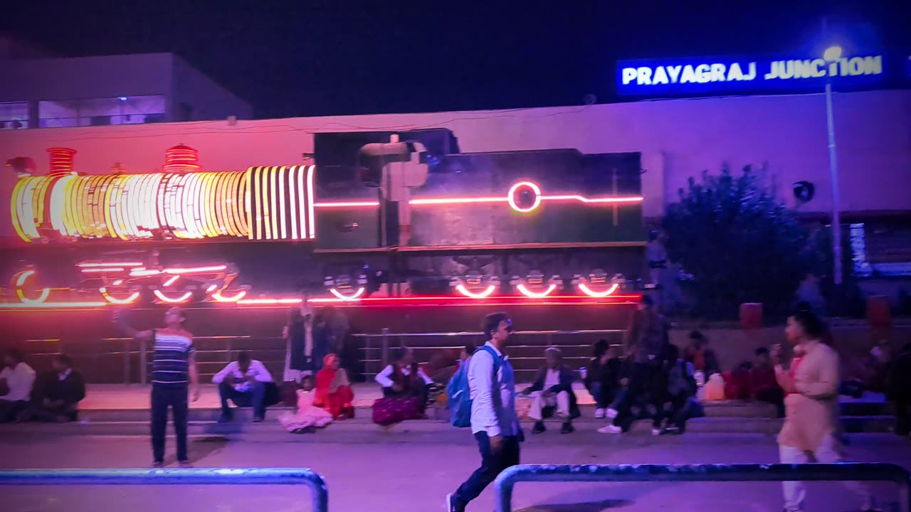 allahabad station || prayagraj station beauty