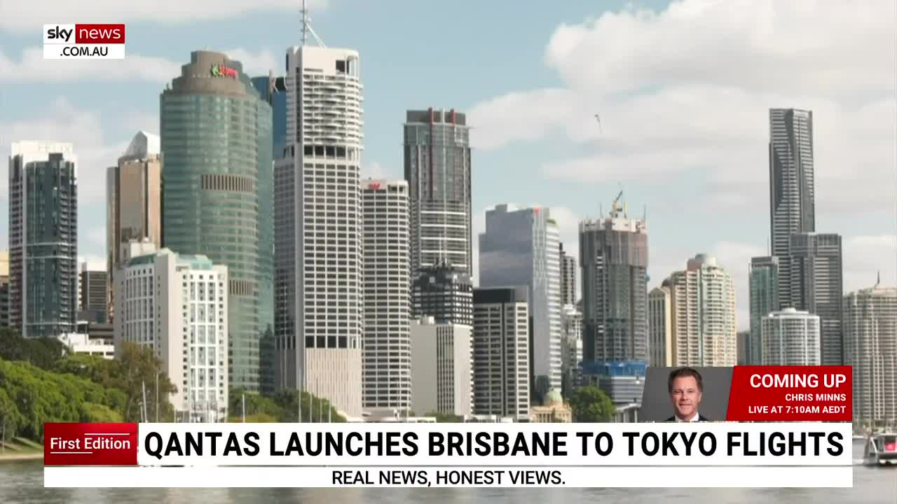 Qantas launches Brisbane to Tokyo flights