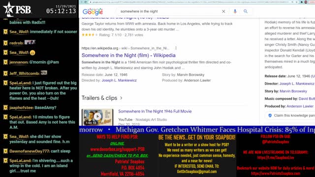 2021-11-29 05:00 EST - Based Amy