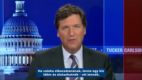 Tucker Carlson's pre-recorded message to CPAC Hungary 2023 was made prior