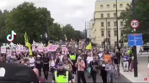 LONDON MARCH FOR MEDICAL FREEDOM AUG 28 2021