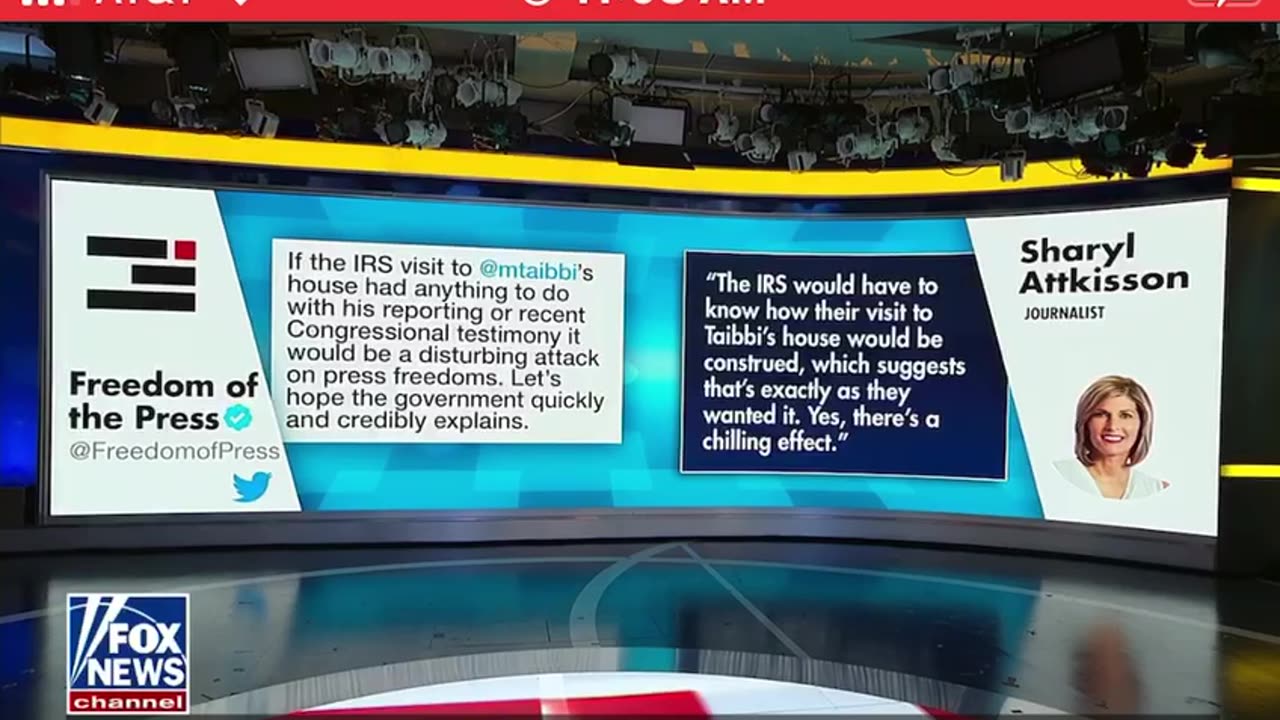 No answers from WH on Taibbi IRS home visit...