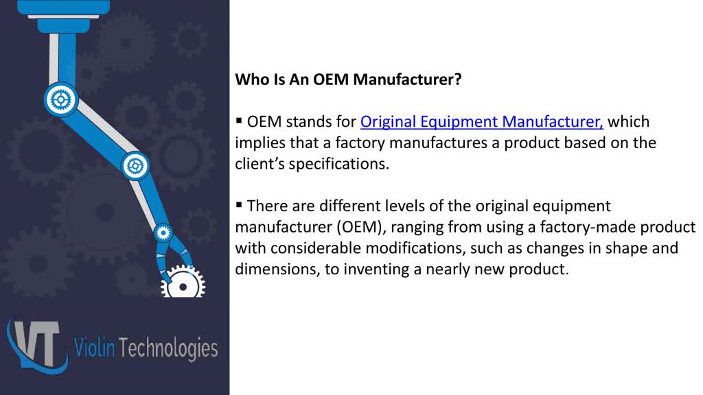 OEM and Contract Manufacturer | Violin Technologies