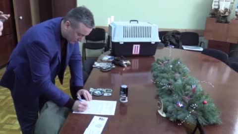 Raccoon with the call sign "Kherson" was enrolled in the cadets