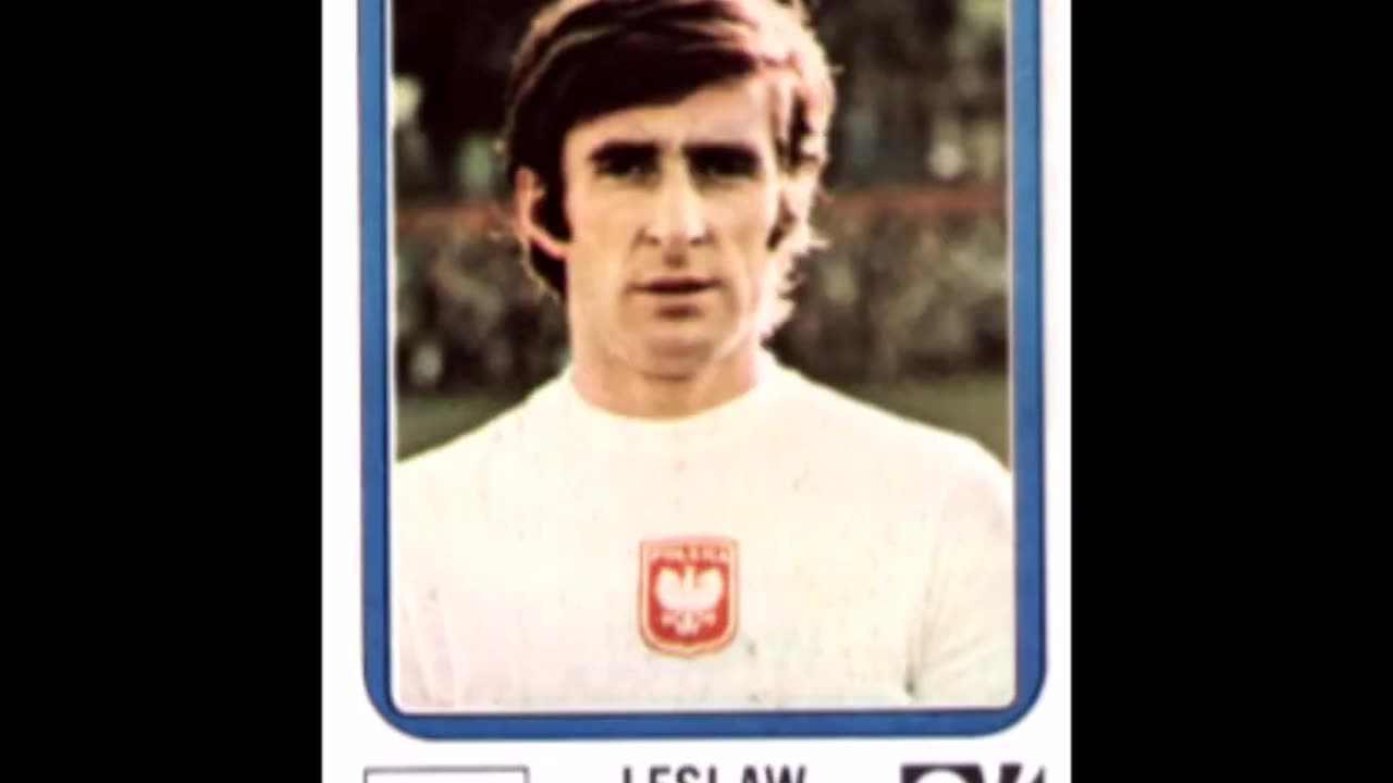 PANINI STICKERS POLAND NATIONAL TEAM WORLD CUP 1974