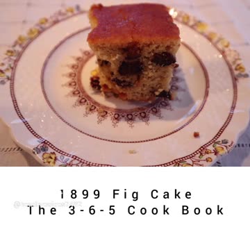 1899 Fig Cake