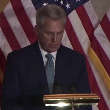 Kevin McCarthy Speaks at Gold Medal Ceremony Honoring J6 Capitol Police