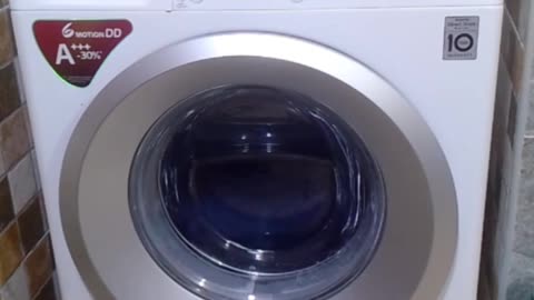 Washing machine experiment