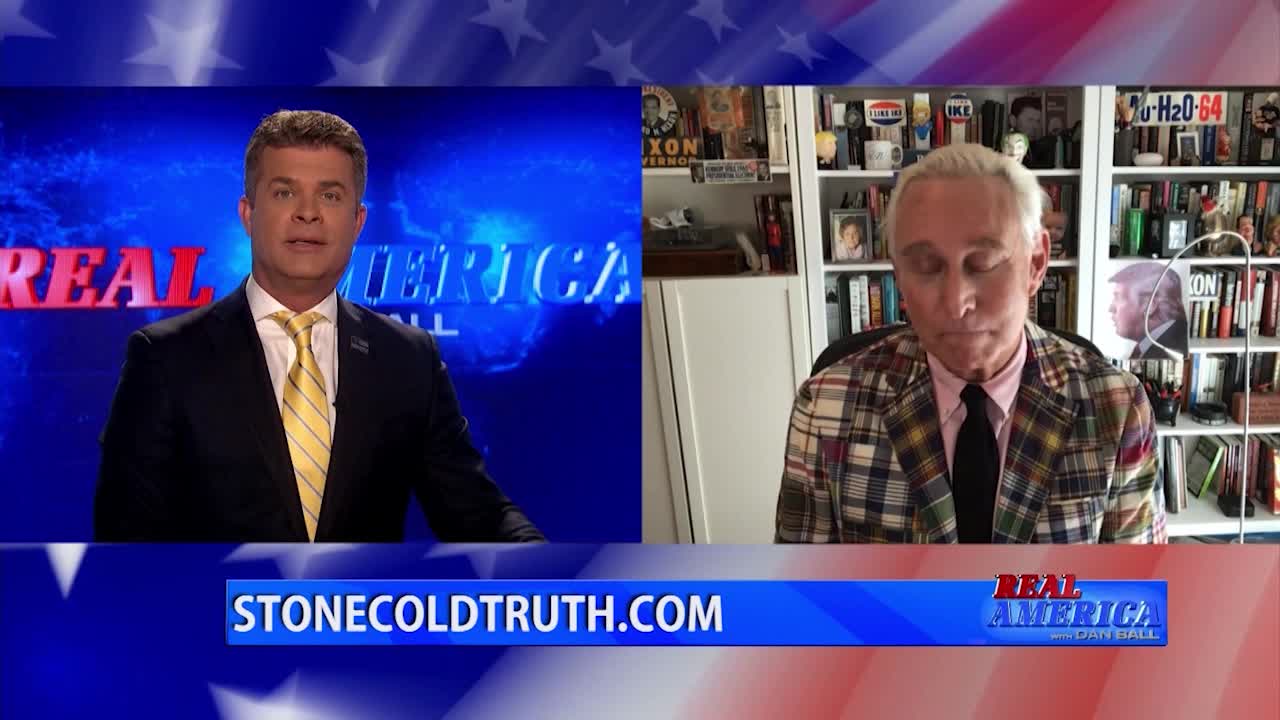 Real America - Dan W/ Roger Stone (August 23, 2021)