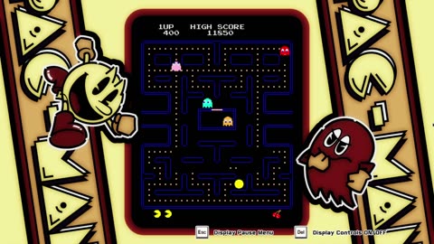 PAC-MAN RETRO GAMEPLAY