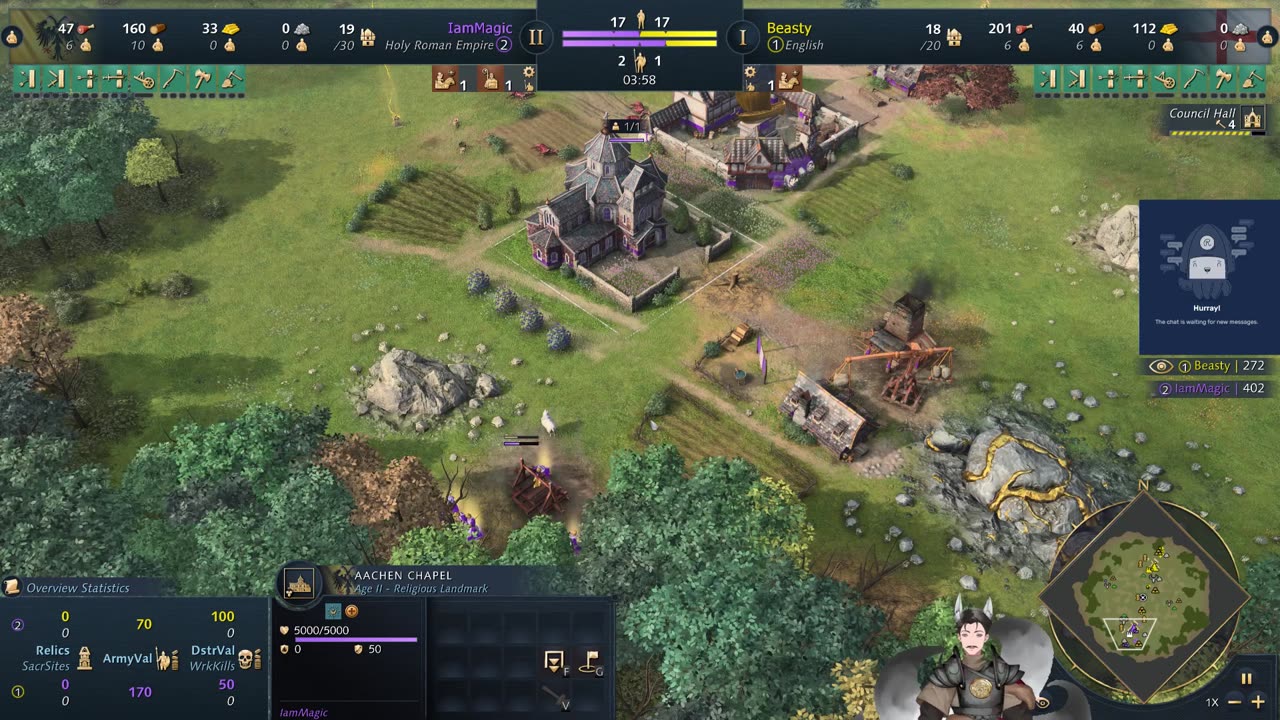 Live Casting Replays || Age of Empires 4