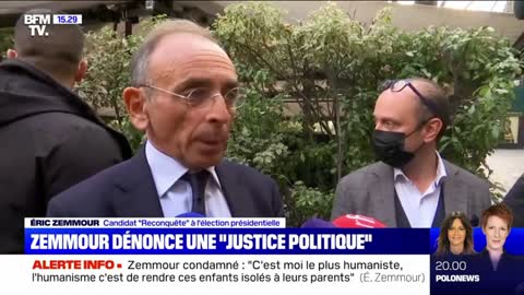 La défense admirable d'Eric Zemmour suite à sa condamnation