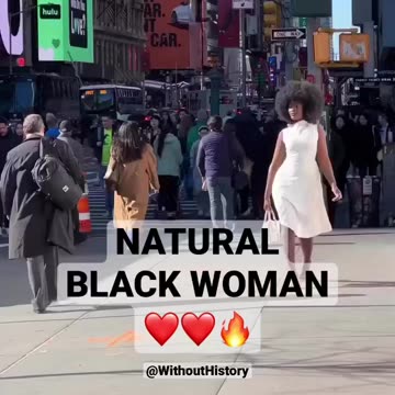 Natural black Woman