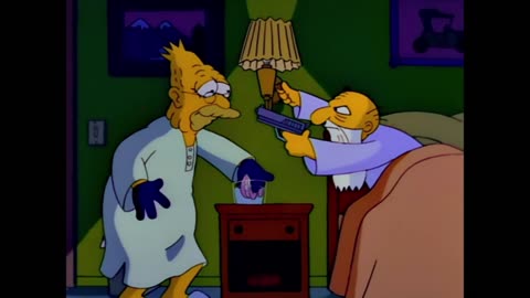 Grandpa Simpson Steals Dentures